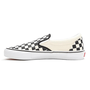 Tênis Vans Skate Slip-on Checkerboard Off White/Preto